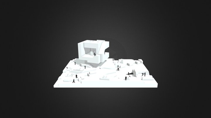 LA MASA HABITADA_Composición Estereotómica 3D Model