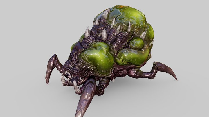 StarCraft - Baneling 3D Model