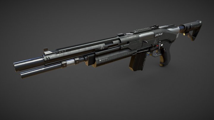 Alpha Jackal 3D Model