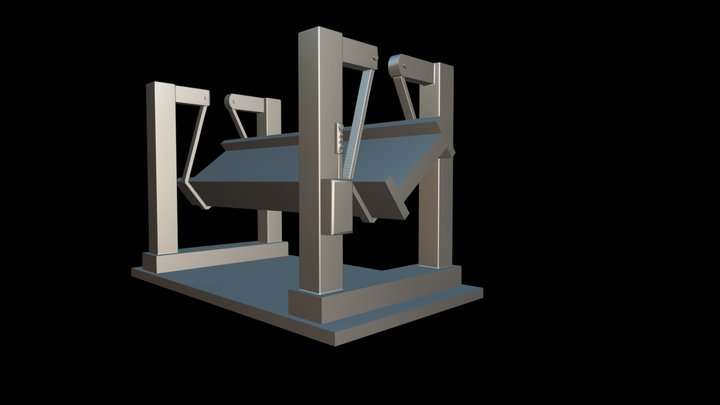 цепной кантователь 3D Model