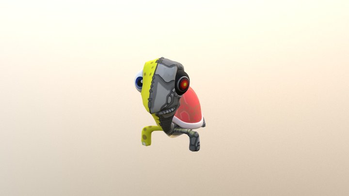 Cyborg Koopa Troopa 3D Model