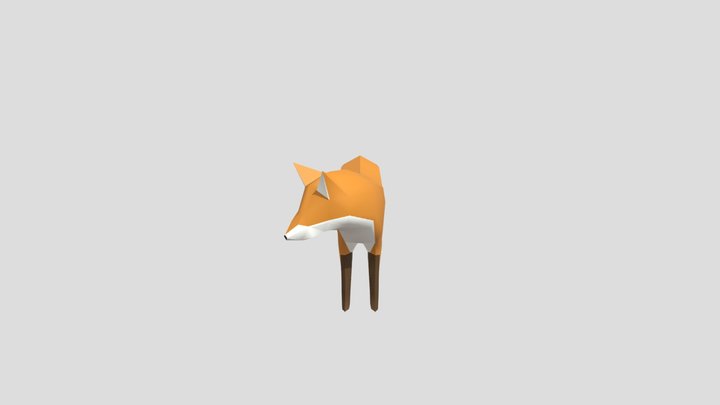 Fox 3D Model