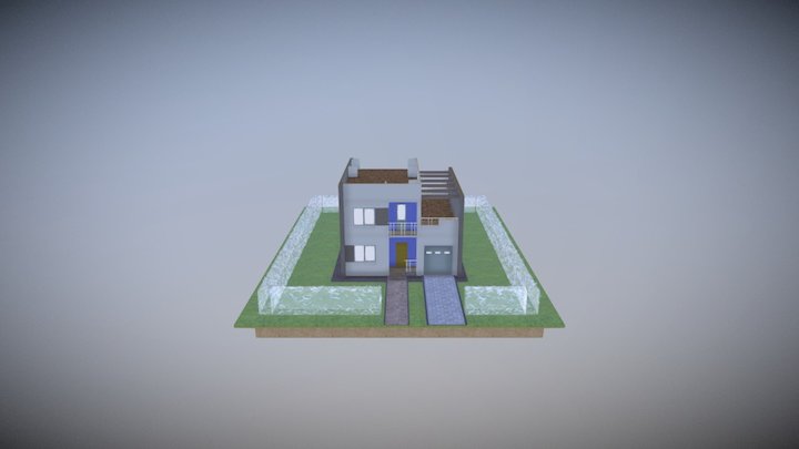 Precast Townhouse 3D Model