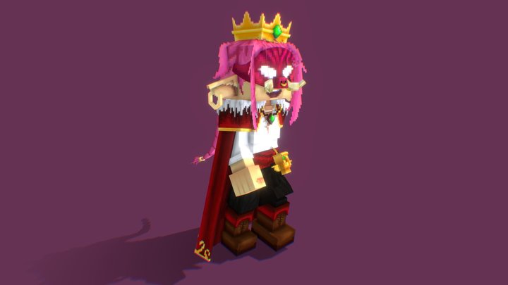 Technoblade In Hytale 3D Model