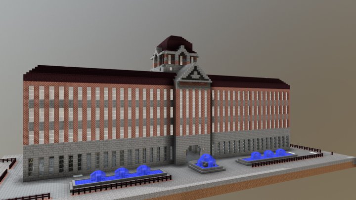 建築物 in Minecraft 3D Model