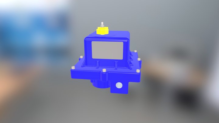 SR & SX with Declutching Push Knob 3D Model