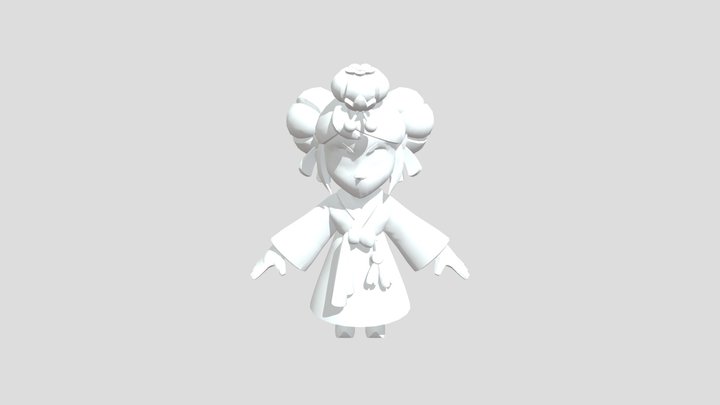 Mandy t-pose 3D Model