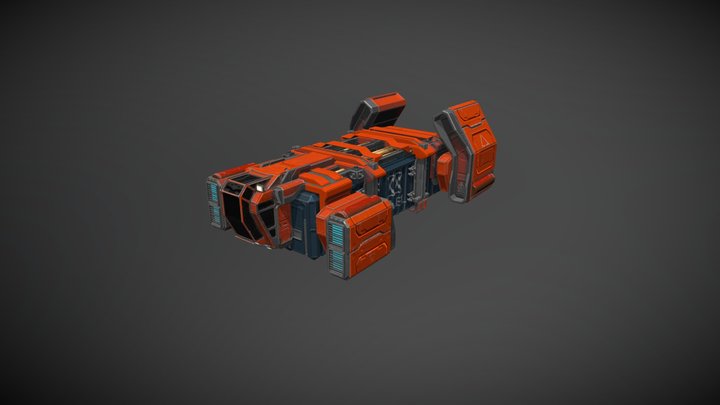 Corinth Cargo Transporter 3D Model