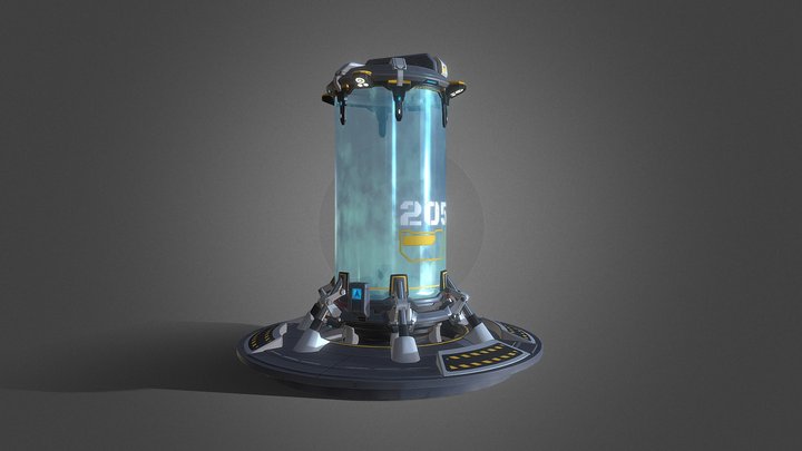 The science fiction Colba 3D Model