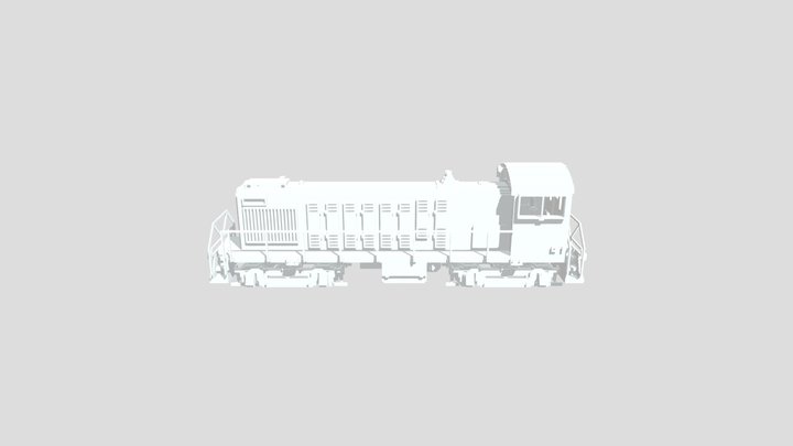 Voxel Alco Shunter 3D Model