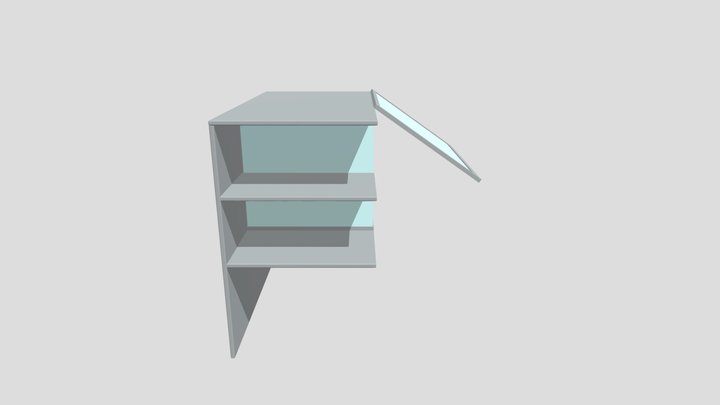 Poličky 3D Model