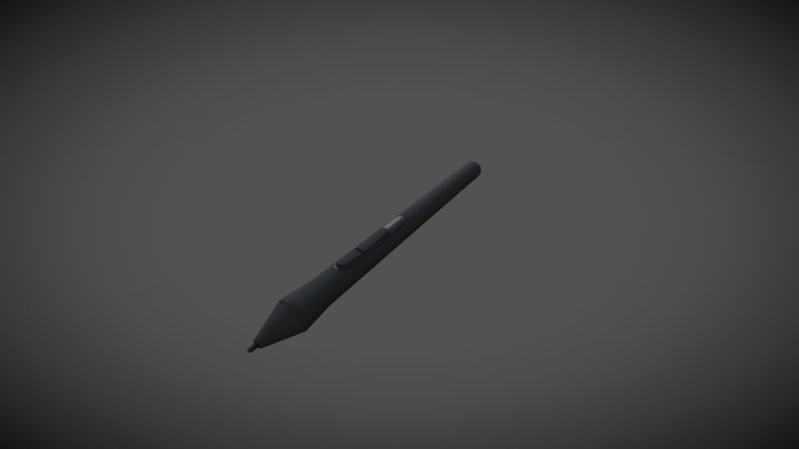 Wacom_ Pen 3D Model