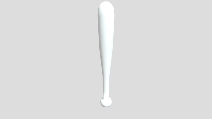 Simple Baseball bat 3D Model