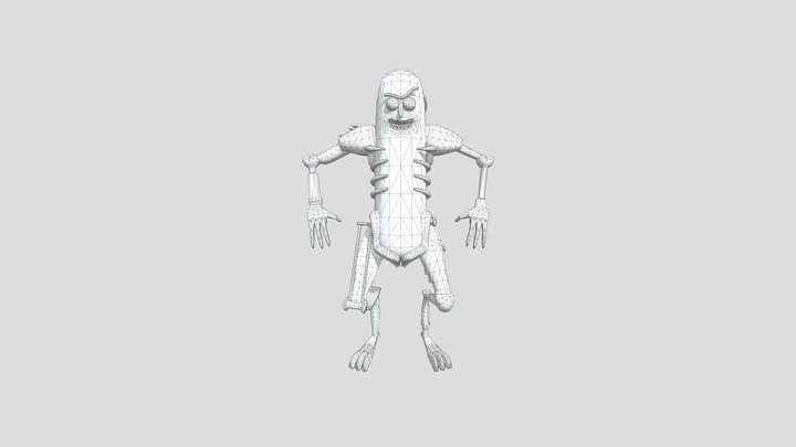 Rick80 Low-poly 3D Model