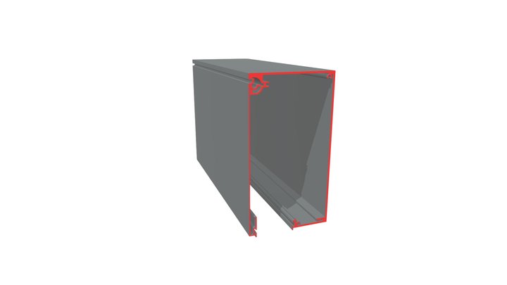 Autodoor Cover Animation 3D Model