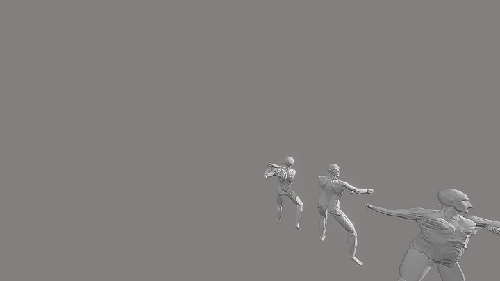 Le Lancement du filet, Suzanne Valadon, 1914 3D Model