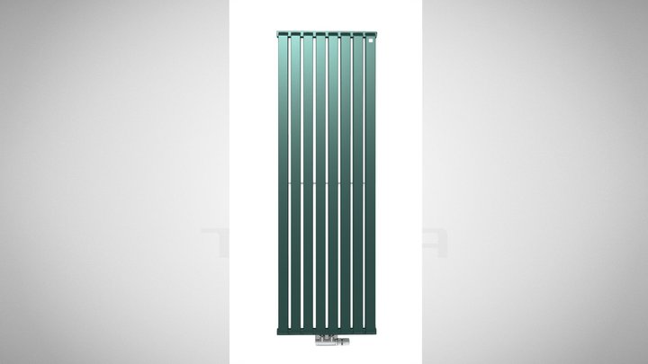 WARP ROOM Radiator - vertical version – Gratis 3D-model STL