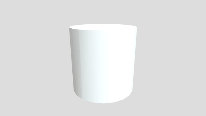 Cylinder 3D Model