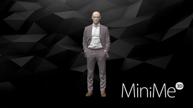 Serious man 3D Model