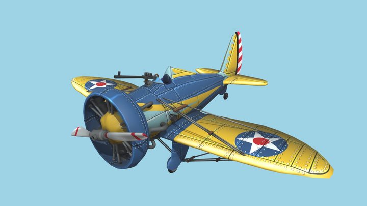 The Flying Circus | Game Art 3D Model