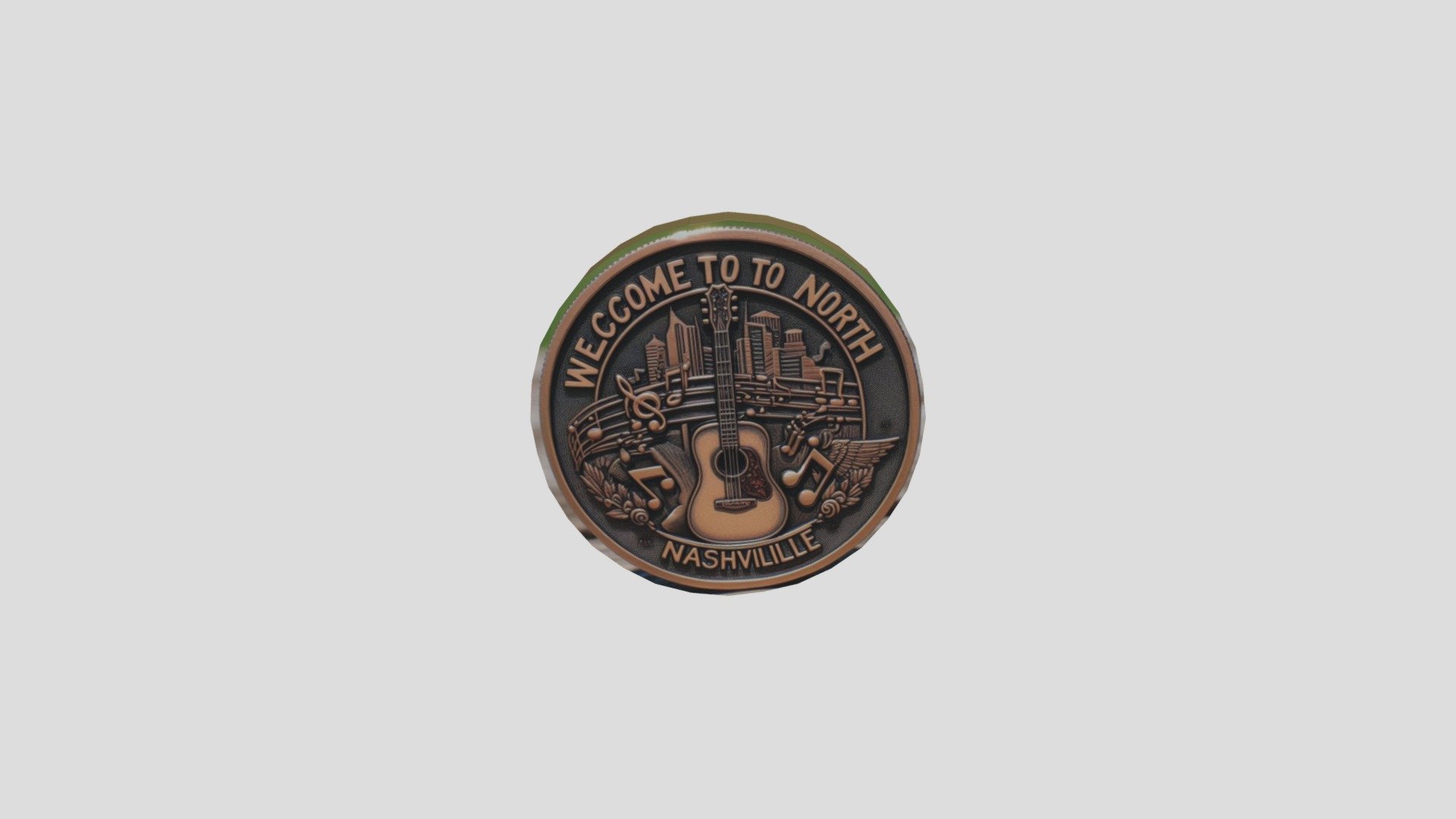 North Nashville token 3D model by sky404_ [761c80f] Sketchfab