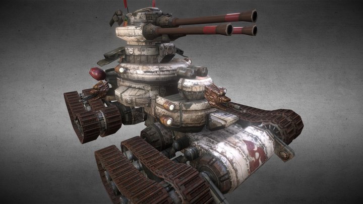 Devastator Tank 3D Model