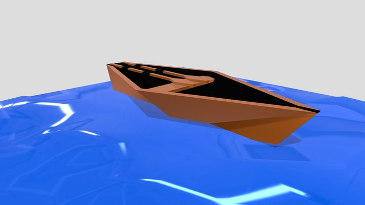 A small rowboat