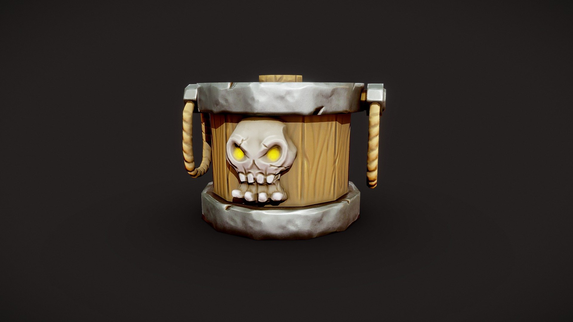 Halloween Candy Container