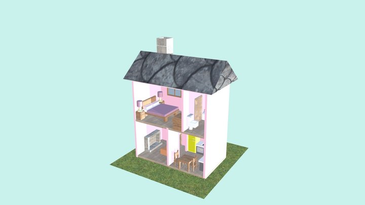 Casa de bonecas 3D Model