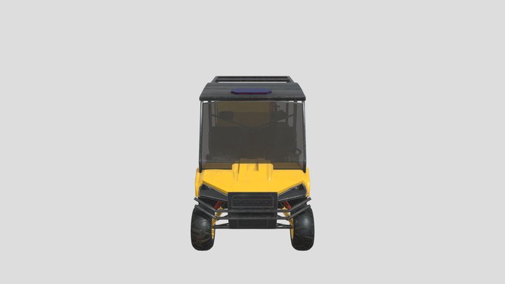 Fire ATV 3D Model