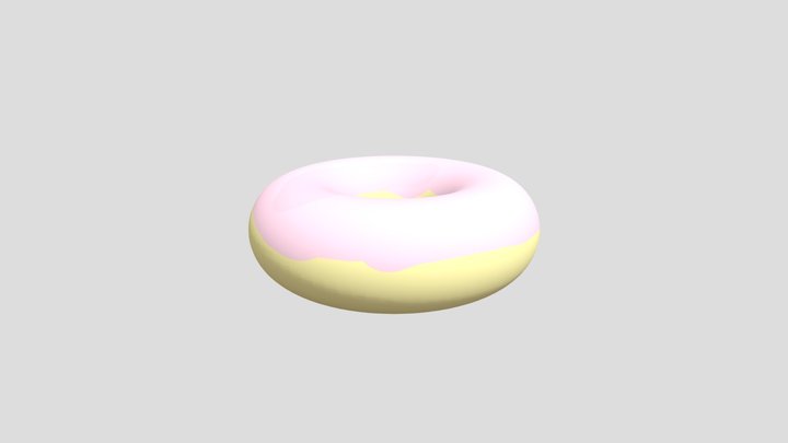 Donut 3D Model