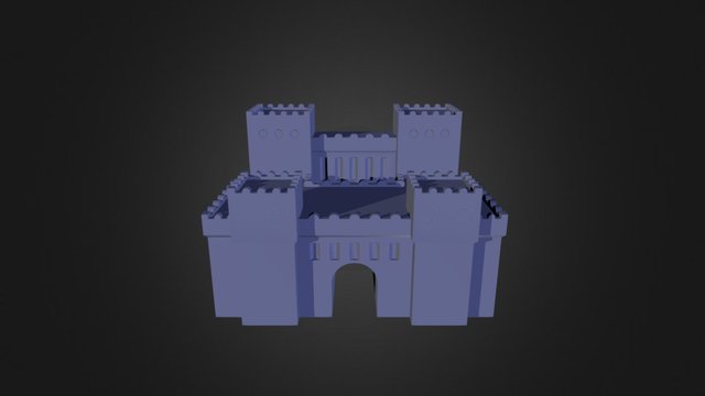 Ishtar Gate 3D Model