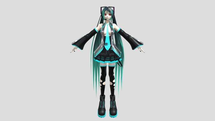 Karura Ca Miku (With Bones)