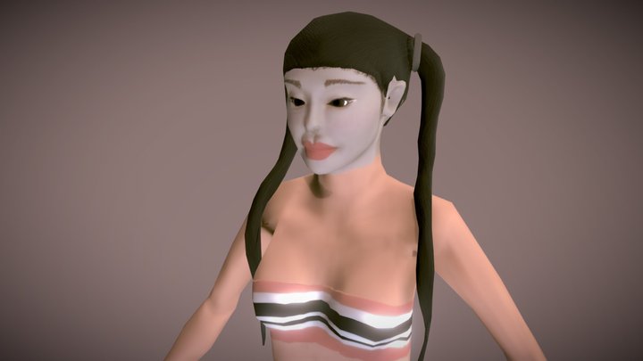 Anatomy Study - Human Female 3D Model