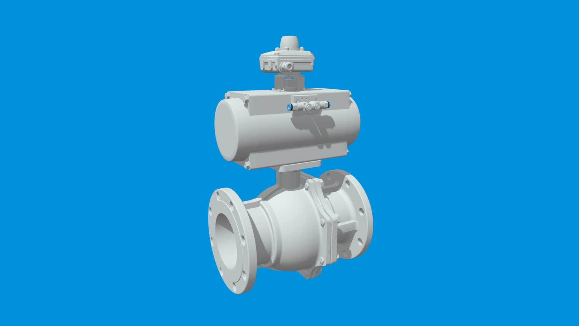 Ball Valve Assembly 3D model by FestoCanada [7621995] Sketchfab