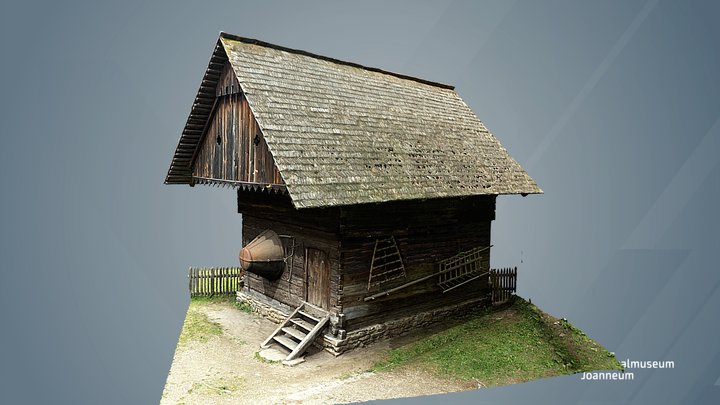 Silberberger Getreidekasten 3D Model