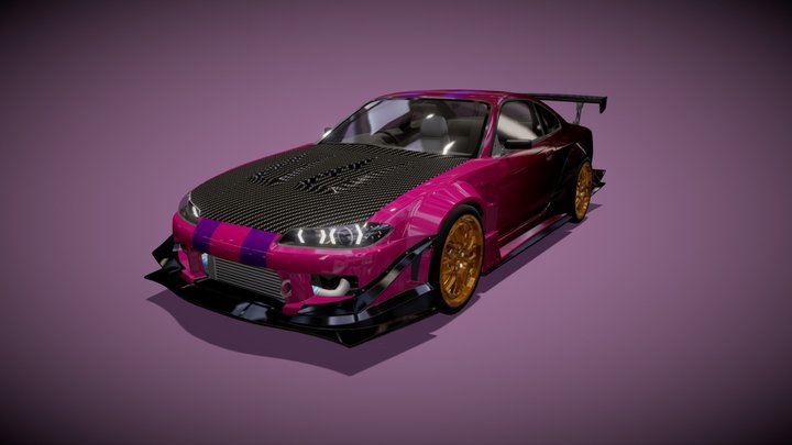 Nissan Silvia S15 3D Model