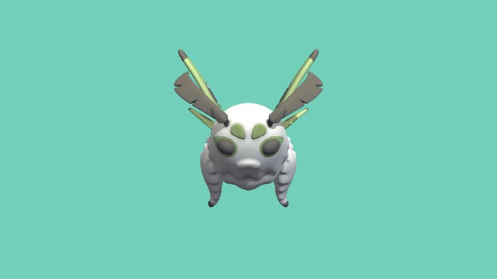 Little moth 3D Model