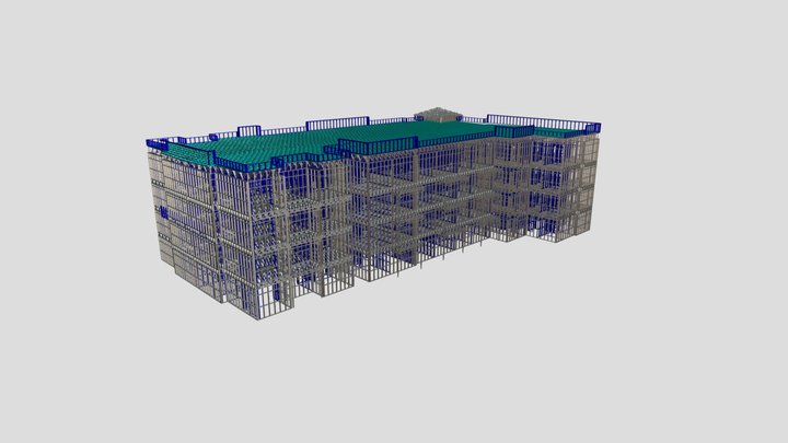 Bluffton Building 2 WIP 3D Model