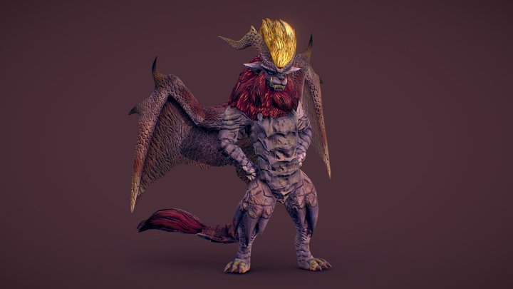 Teostra [Monster Hunter] 3D Model