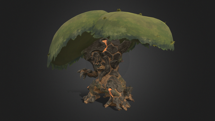 Marching tree 3D Model