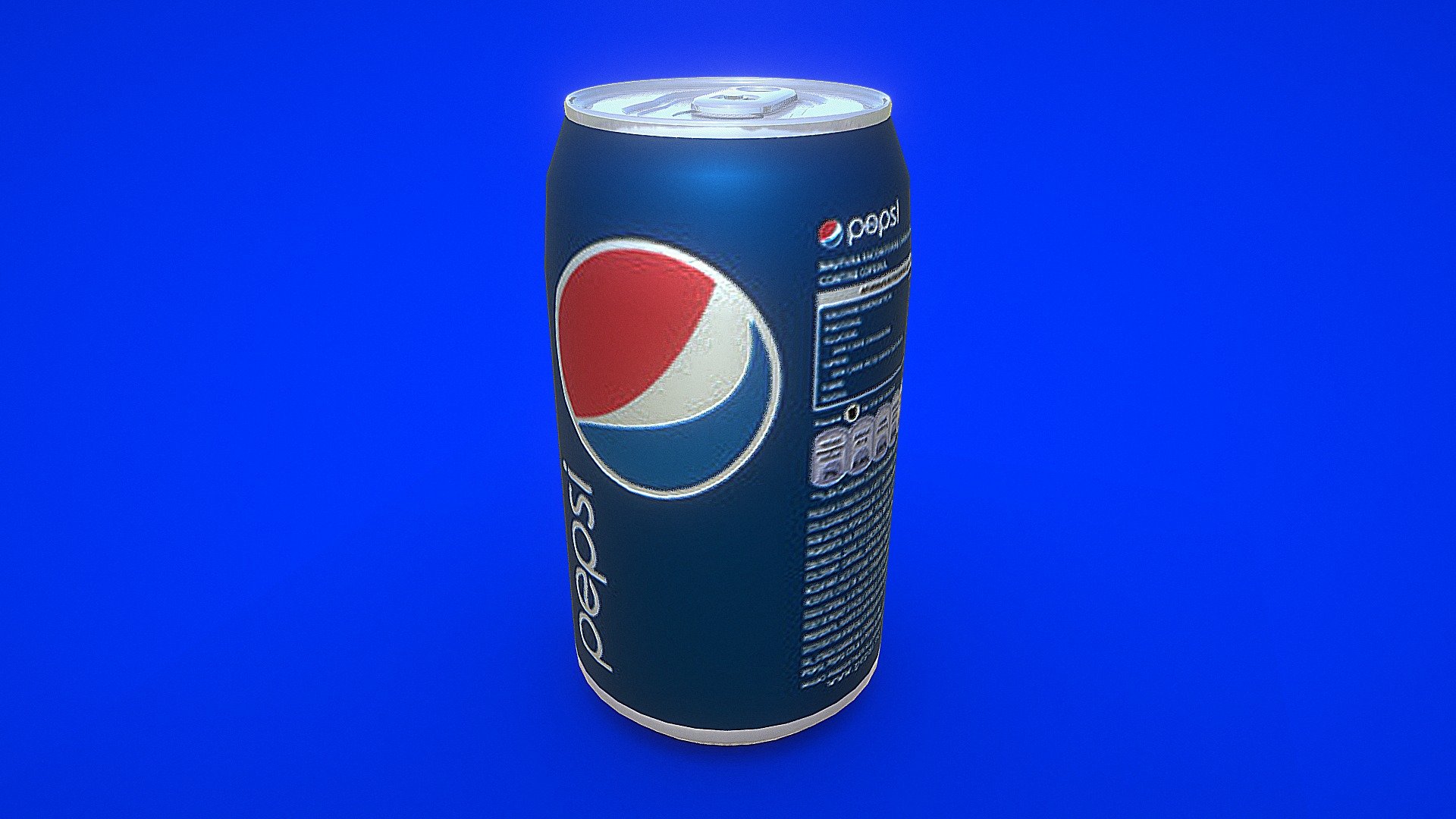 Pepsi Can - Download Free 3D model by Yanez Designs (@Yanez-Designs) .