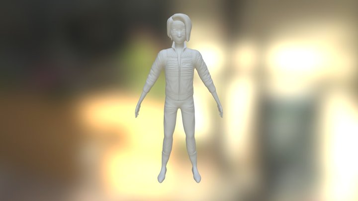 Party Poison Character Sculpt 3D Model