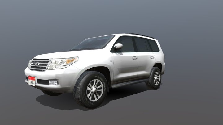 Land Cruiser VXR 3D Model