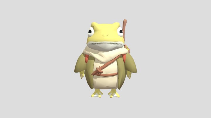 Grenouille | Frog (PourRoblox | ForRoblox) 3D Model