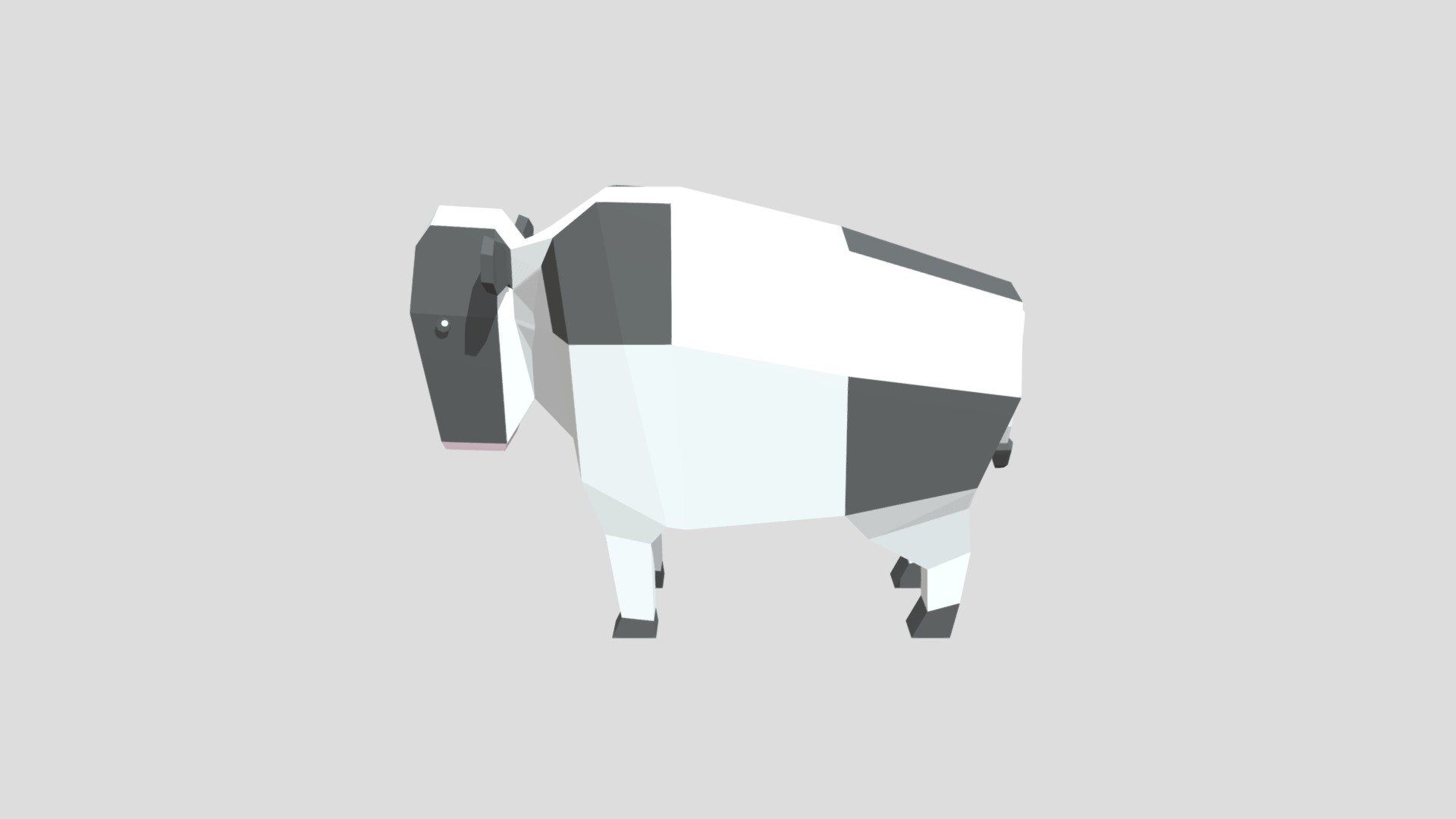 Cow from Poly by Google