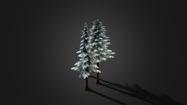 Snowy_Pines 3D Model