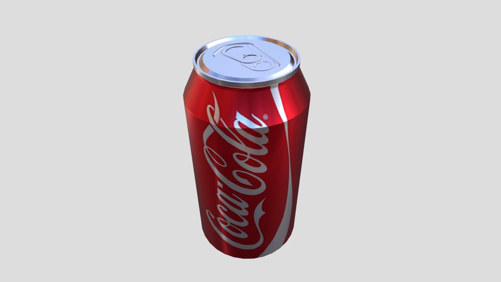 Coca Cola Soda Can