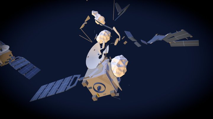 Satellites New 3D Model