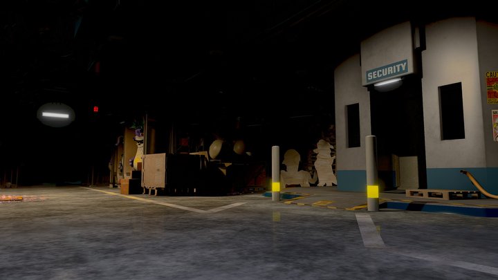 Fnaf SOTM Main StorageArea – Modèle 3D gratuit STL